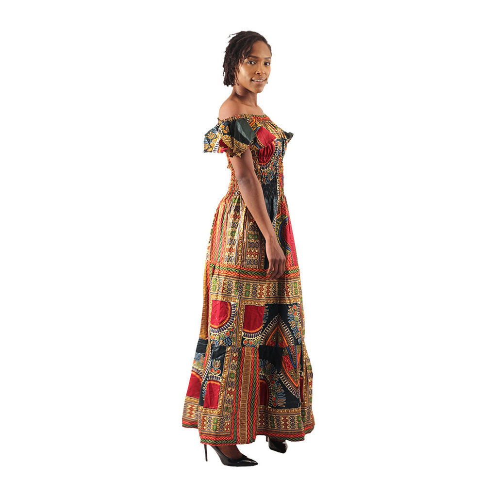 Traditional Print Princess Dress