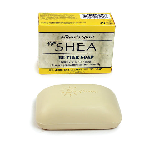 Raw Shea Butter Soap - 5 oz by Nature's Spirit